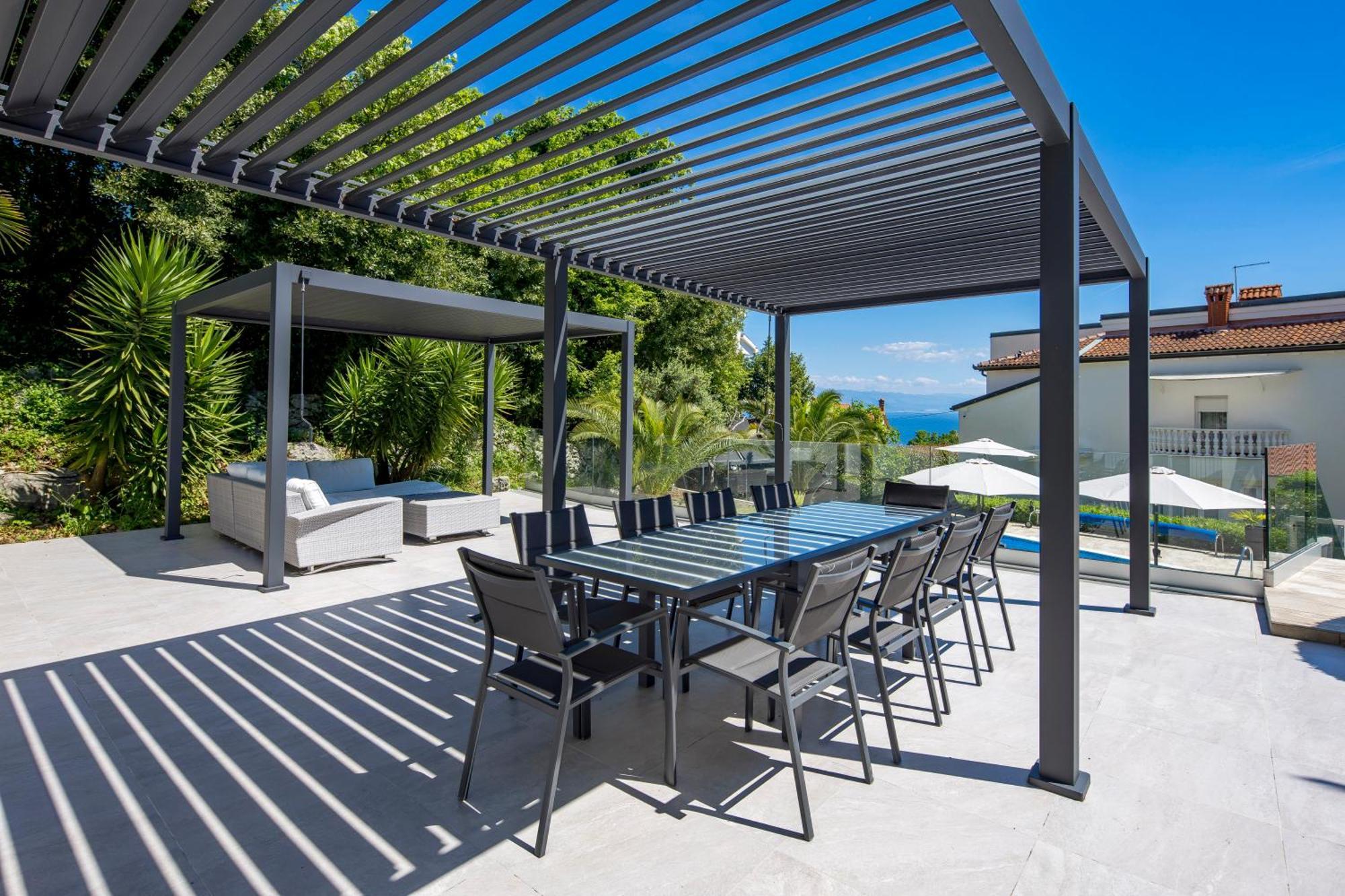 Villa Garden Apartment With Pool Опатия Экстерьер фото